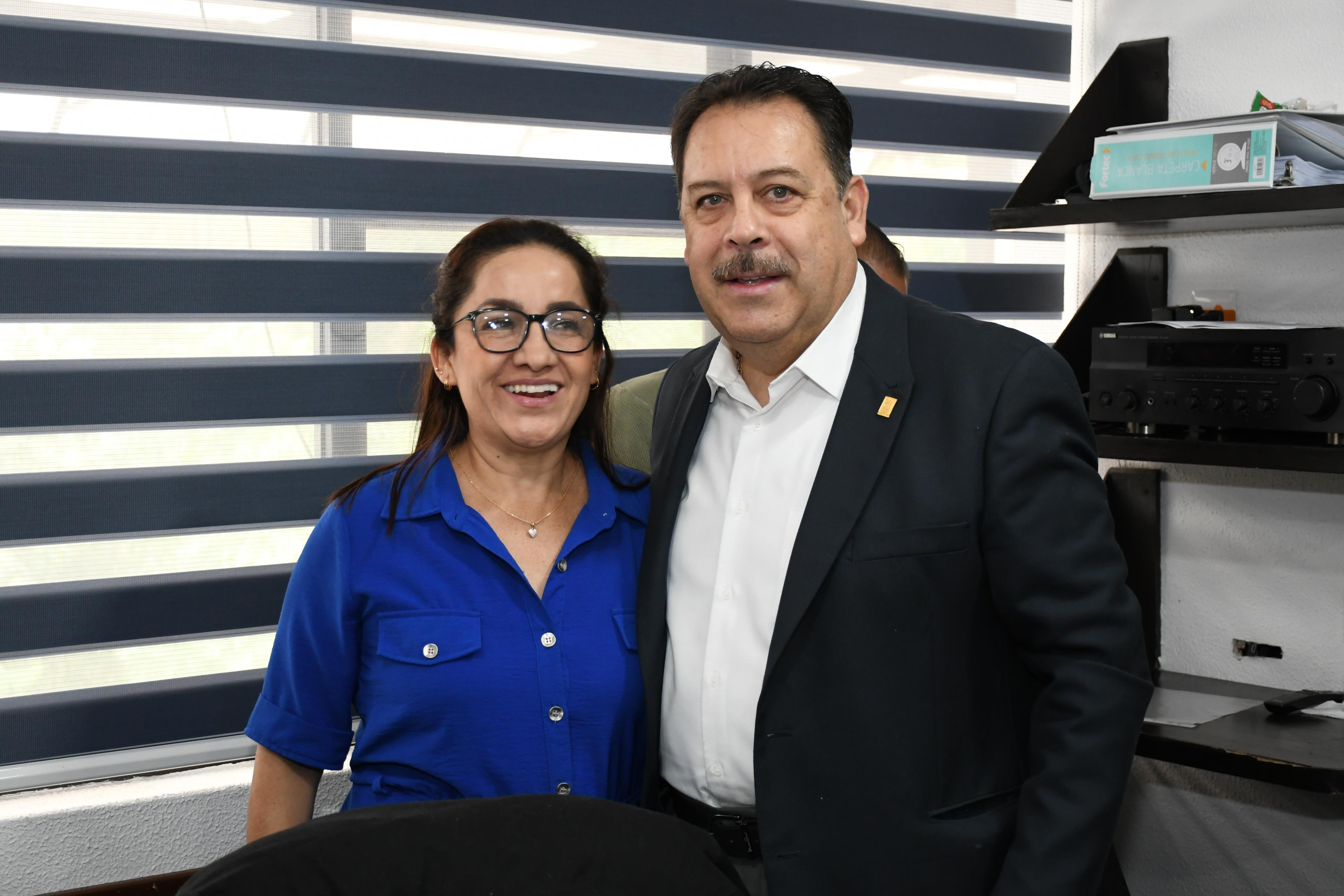 Visita compañeros de la Sección XXIX, San Luis Potosí